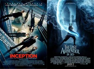 Inception and The Last Airbender